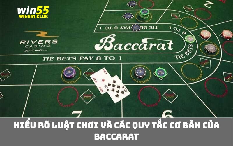 Hiểu rõ luật chơi và các quy tắc cơ bản của baccarat