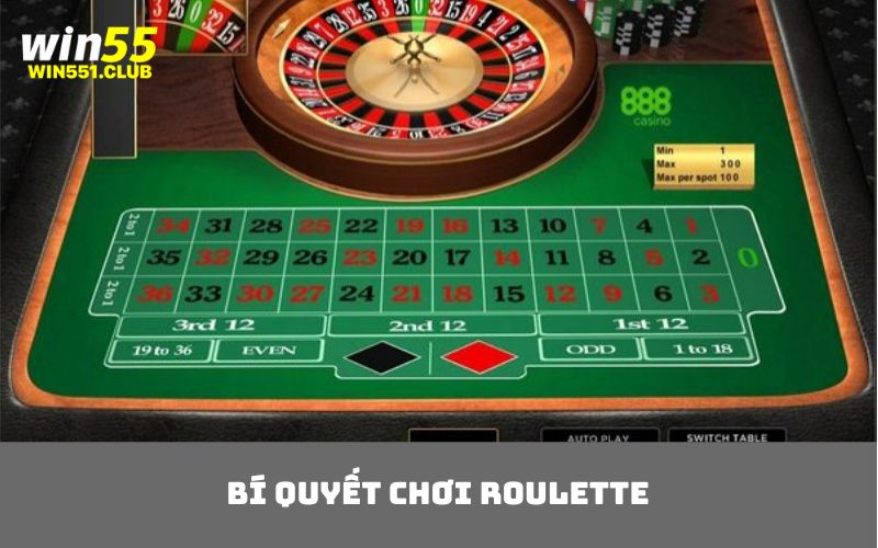 Bí quyết chơi Roulette